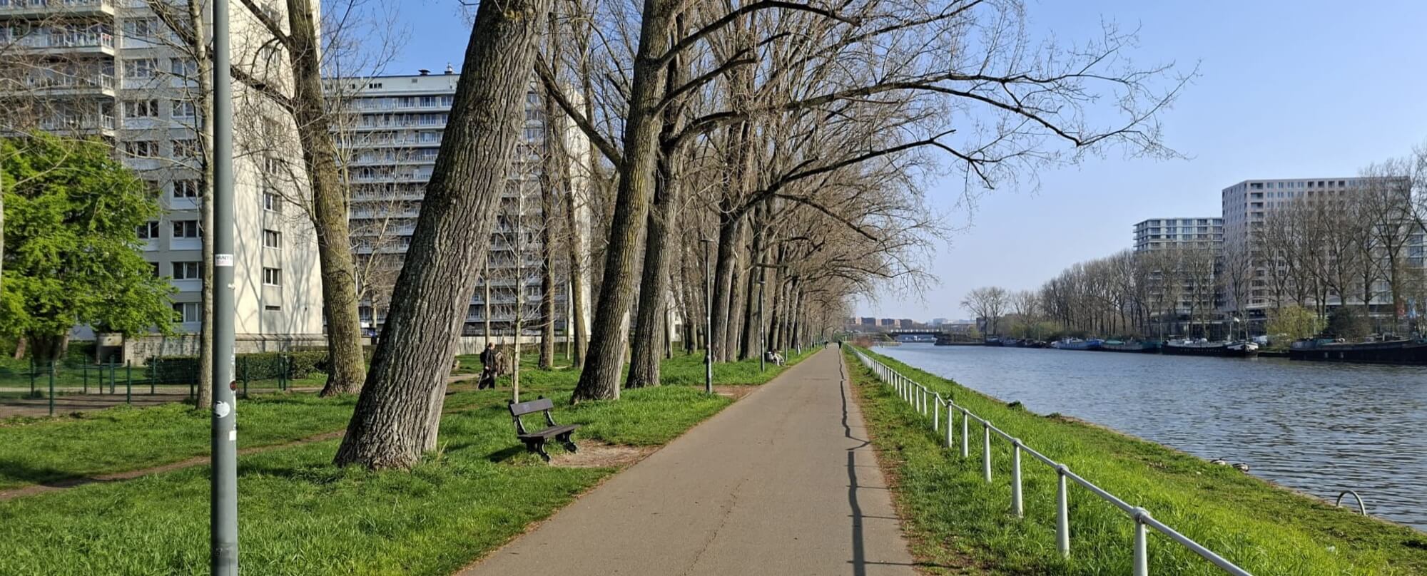 Vue d'Anderlecht dans le cadre d'une régularisation d'infraction urbanistique