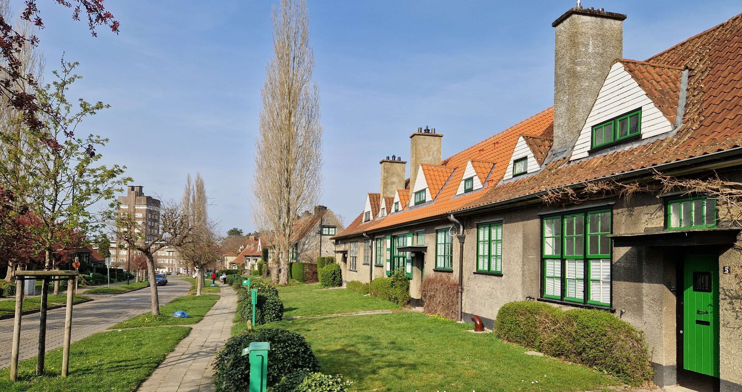 Vue de Watermael Boitsfort dans le cadre d'une régularisation d'infraction urbanistique