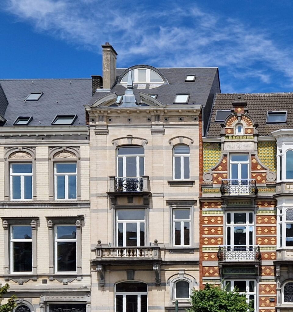 Exemple d'une maison en changement d'affectation ou d'utilisation à Bruxelles