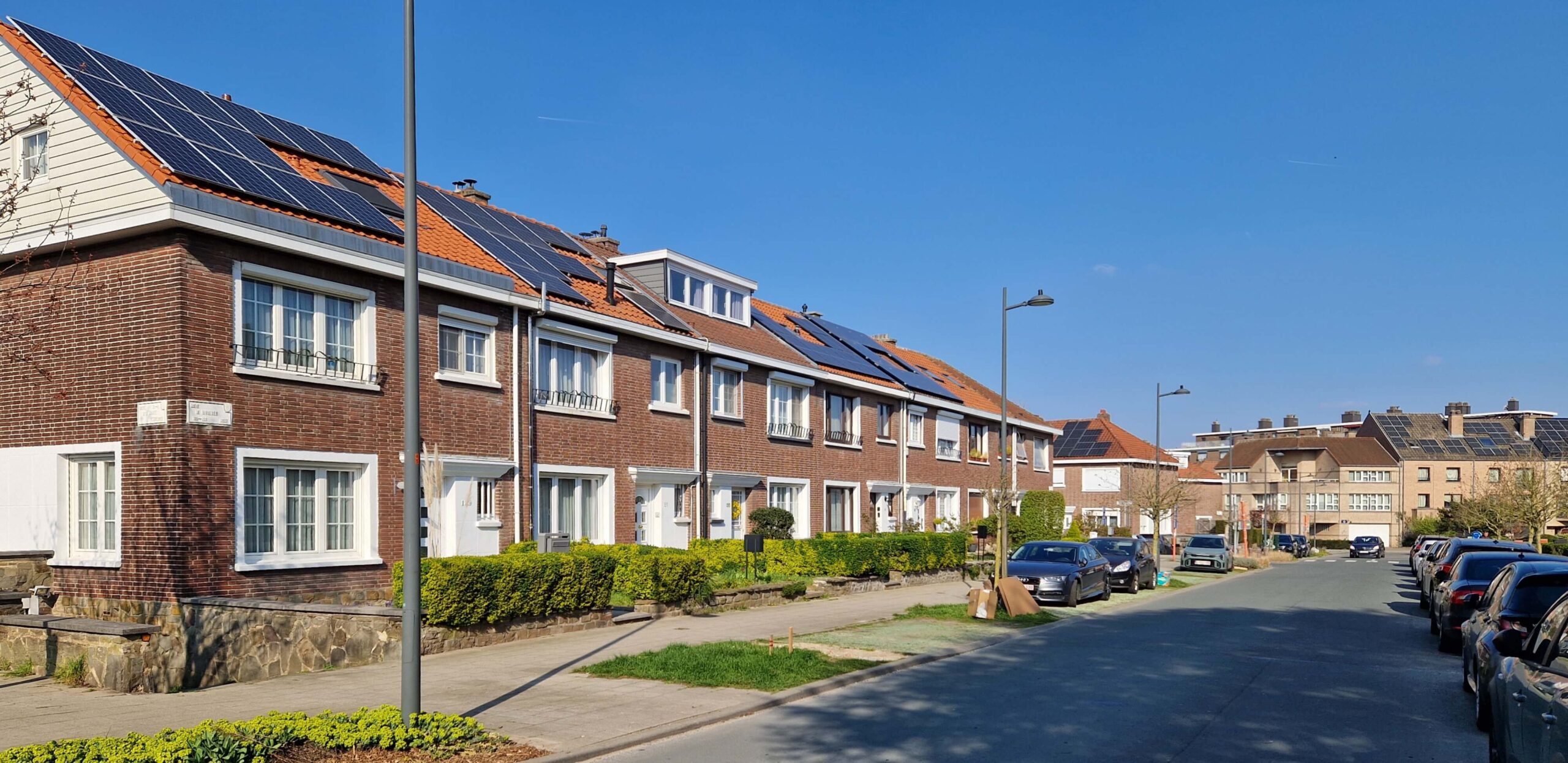 Vue de Ganshoren dans le cadre d'une régularisation d'infraction urbanistique