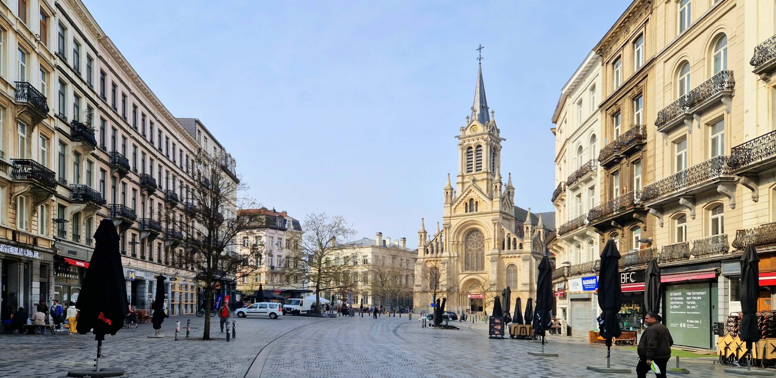 Vue de Saint-Gilles dans le cadre d'une régularisation d'infraction urbanistique