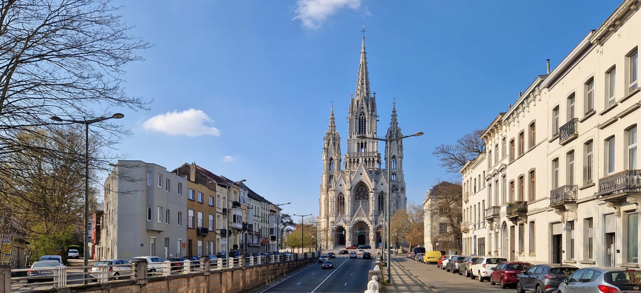 Vue de Laeken dans le cadre d'une régularisation d'infraction urbanistique